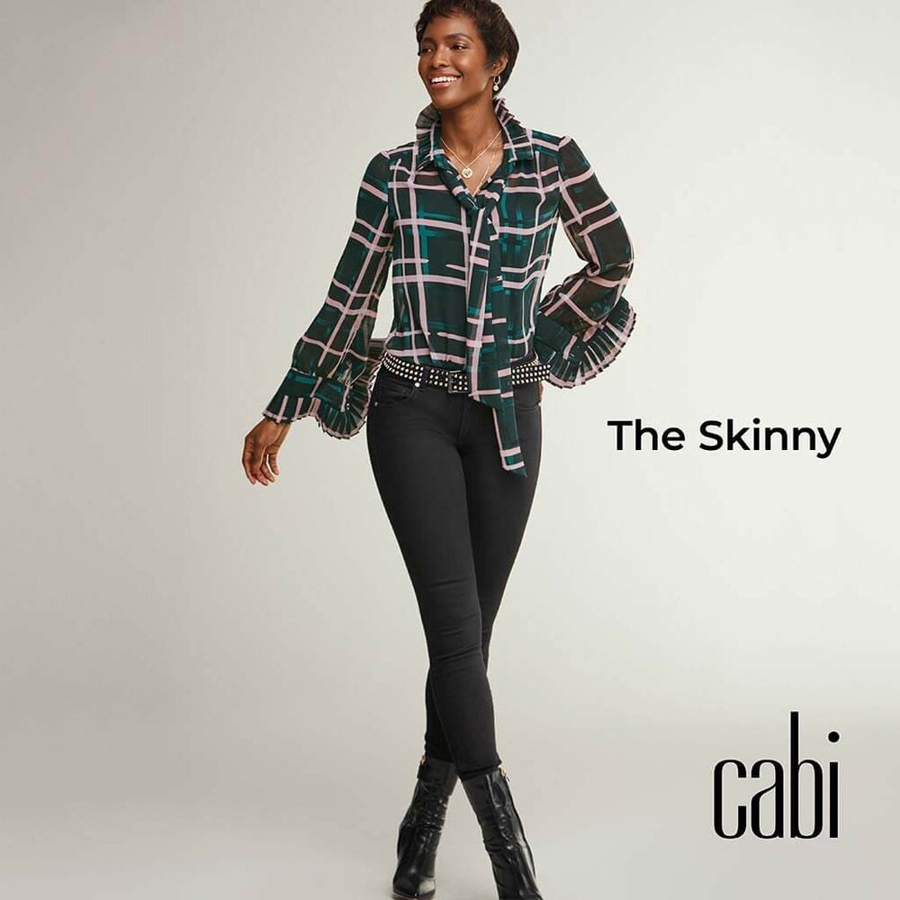 Cabi The Skinny Black Jeans size 2 Style #3941